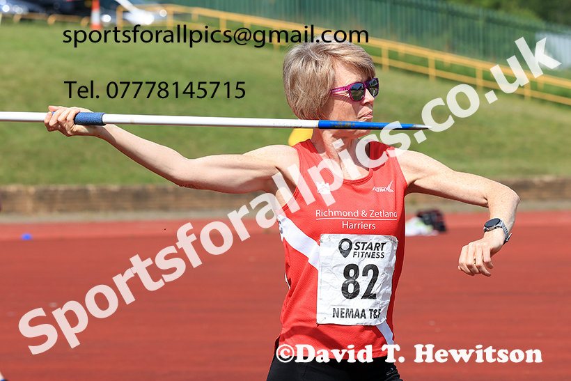 Womens javelin, 2025 NEMAA Track and Field, Monkton. Photo: David T. Hewitson/Sports for All Pics
